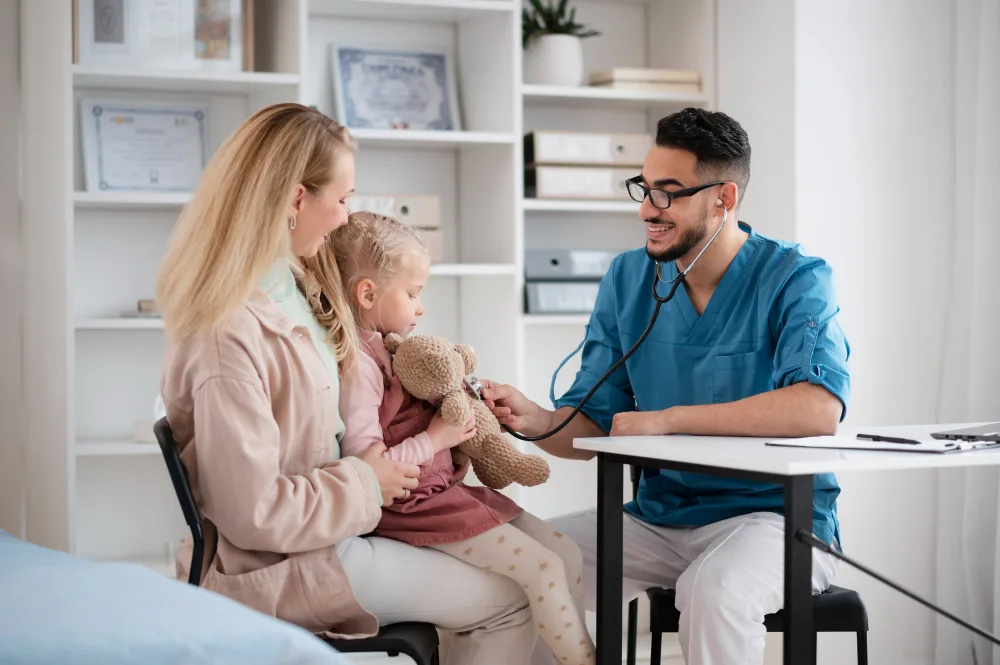 A family-medicine consultation