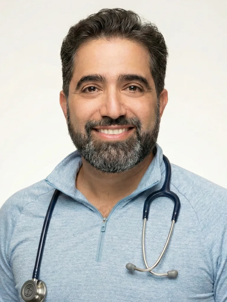 Dr. Kourosh Harandi, family doctor at Milestones Medical Clinic